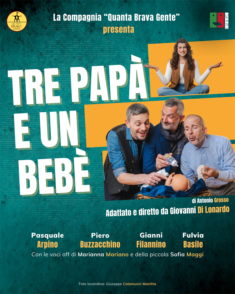 TRE PAPA' E UN BEBE'       